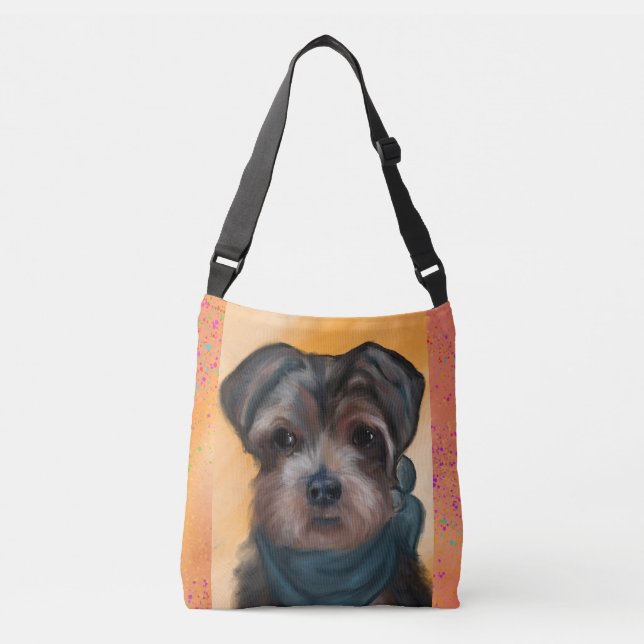 YORKIE POO         CROSSBODY BAG (Front)