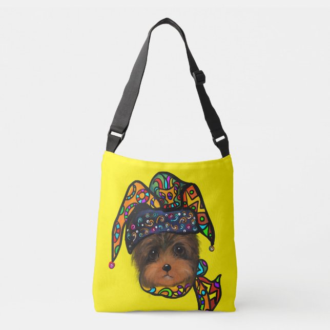 YORKIE POO           CROSSBODY BAG (Front)