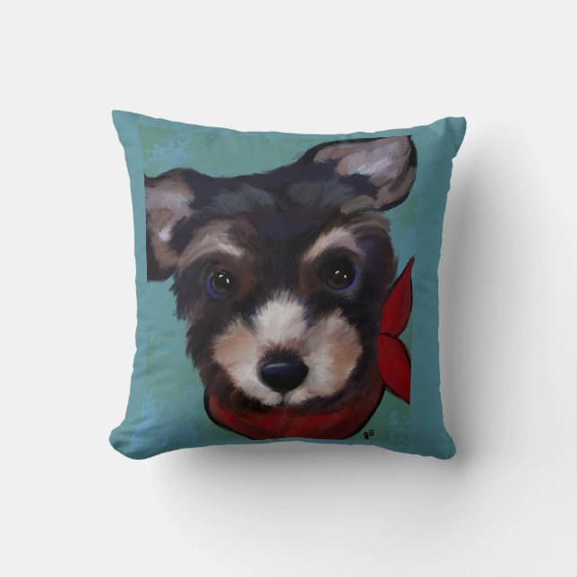 Yorkie Poo             Cushion (Front)