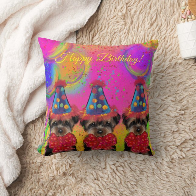 Yorkie Poo Cushion (Blanket)