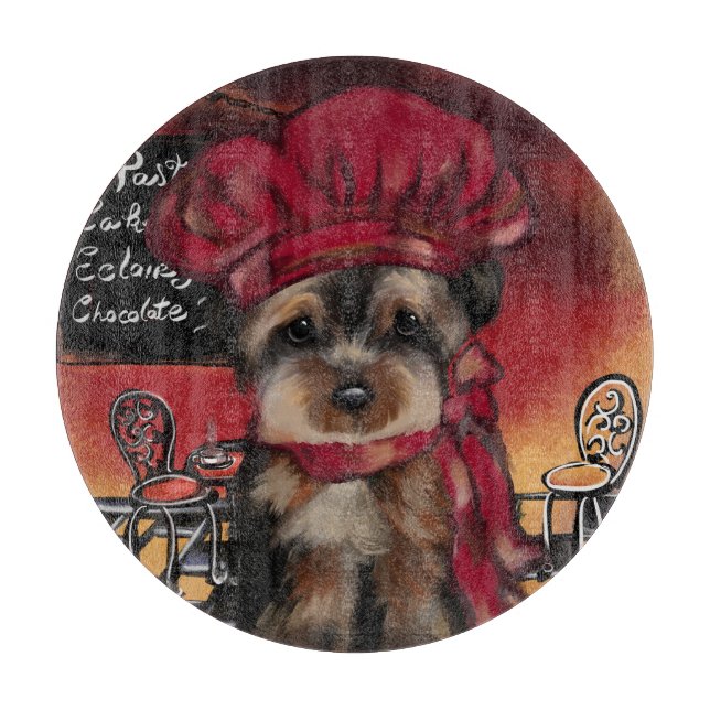 YORKIE POO      CUTTING BOARD (Front)