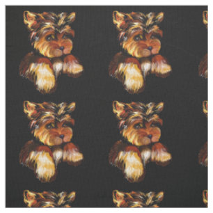 YORKIE POO FABRIC