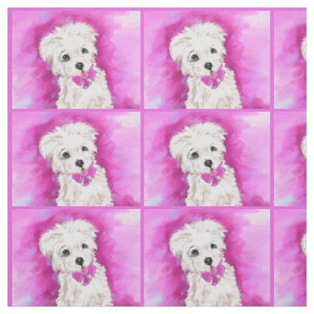 Yorkie Poo Fabric (Swatch)