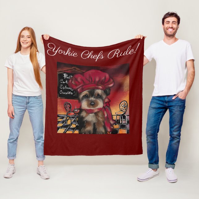 YORKIE POO    FLEECE BLANKET (In Situ)