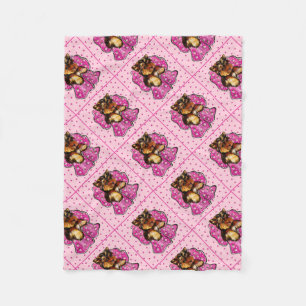 Yorkie Poo Fleece Blanket