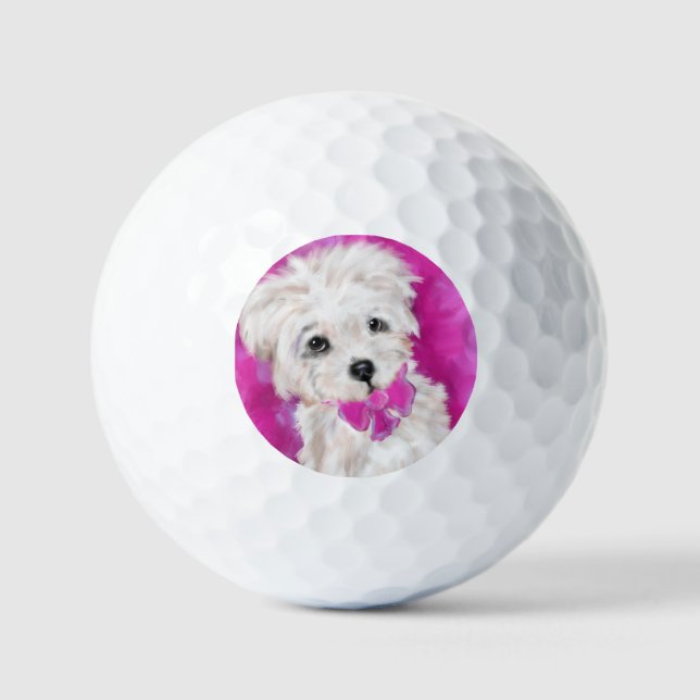 YORKIE POO GOLF BALLS (Front)