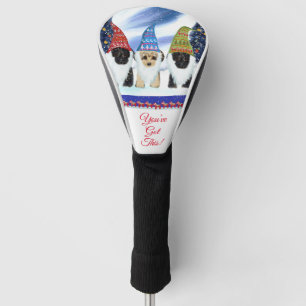 YORKIE POO GOLF HEAD COVER