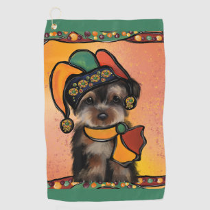 Yorkie  Poo      Golf Towel