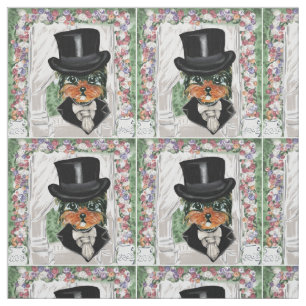 Yorkie Poo Groom Fabric