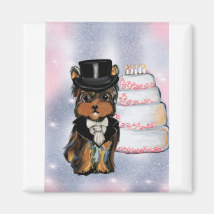 Yorkie poo Groom Magnet