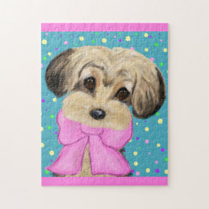 YORKIE POO JIGSAW PUZZLE