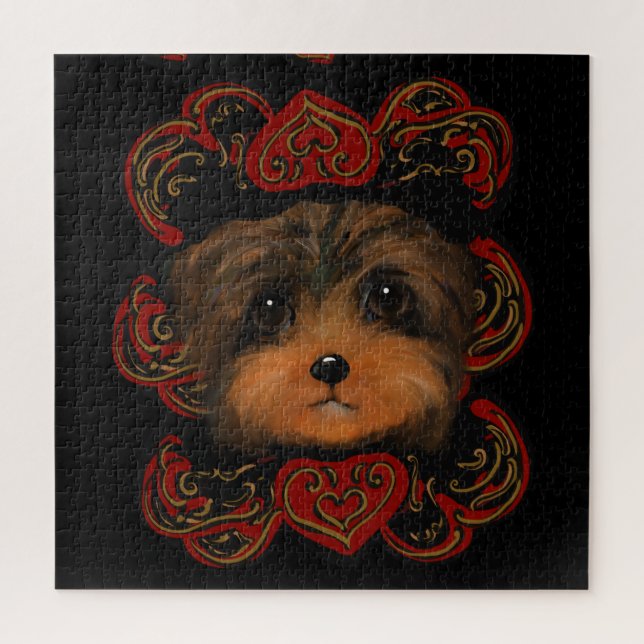 YORKIE POO    JIGSAW PUZZLE (Vertical)