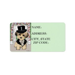 YORKIE POO LABEL