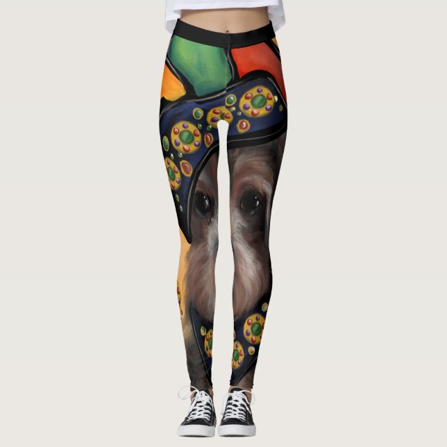 YORKIE POO          LEGGINGS (Front)
