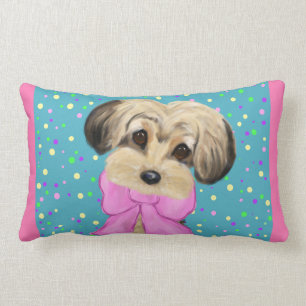 Yorkie Poo Lumbar Cushion