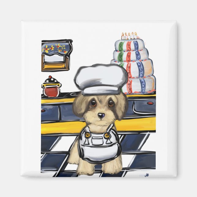 Yorkie Poo Magnet (Front)