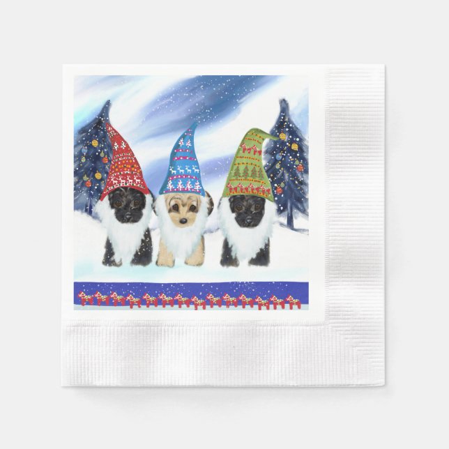 YORKIE POO NAPKIN (Front)