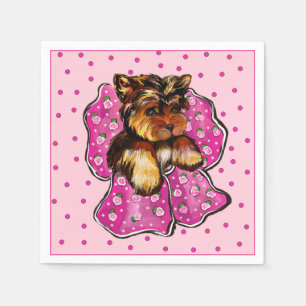 Yorkie Poo Napkin
