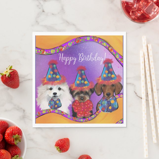 Yorkie Poo  Napkin (Insitu)