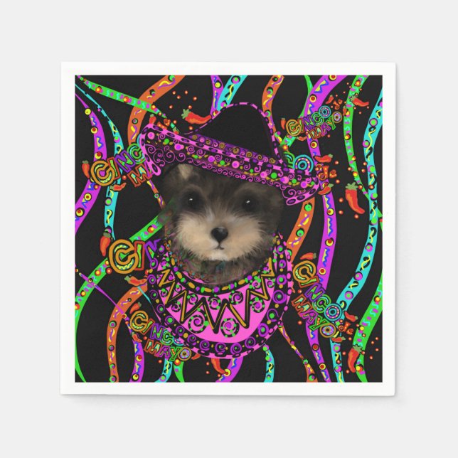 Yorkie Poo   Napkin (Front)