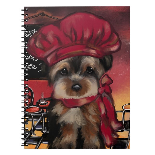YORKIE POO  NOTEBOOK (Front)