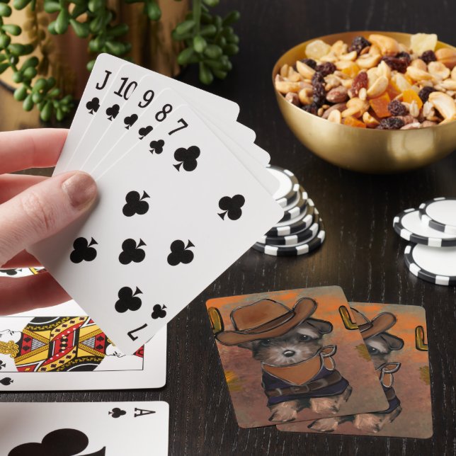 Yorkie Poo Playing Cards (In Situ)