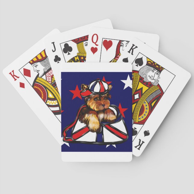 YORKIE POO PLAYING CARDS (Back)
