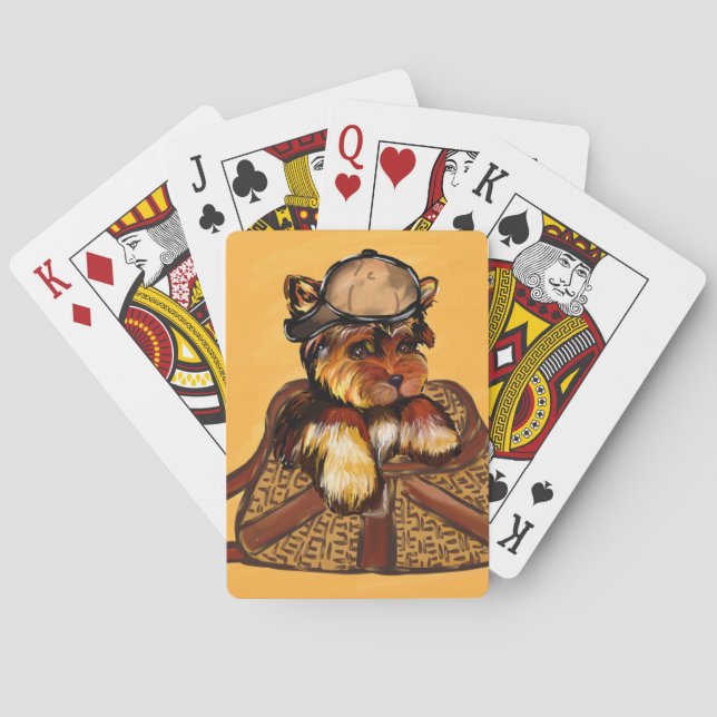 YORKIE POO PLAYING CARDS (Back)