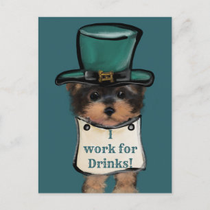 Yorkie Poo Postcard