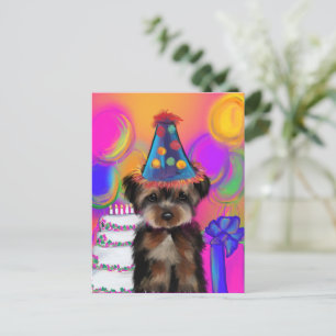 YORKIE POO         POSTCARD