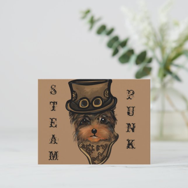 Yorkie Poo  Postcard (Standing Front)