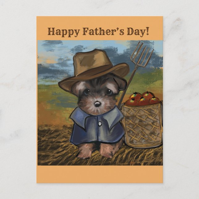 Yorkie Poo Postcard (Front)