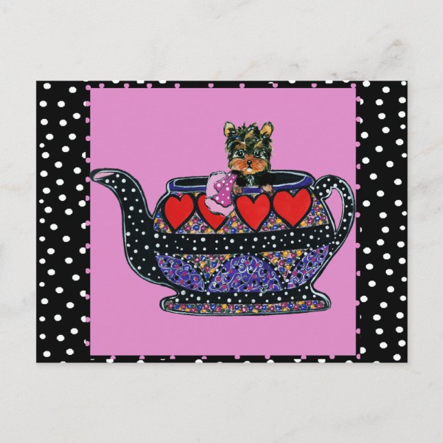 Yorkie Poo Postcard (Front)