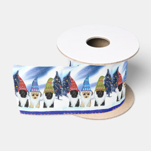 YORKIE POO SATIN RIBBON