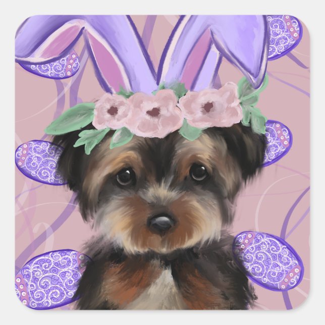  Yorkie Poo          Square Sticker (Front)