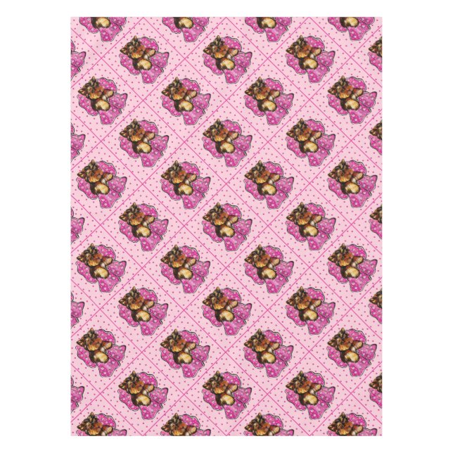 Yorkie Poo Tablecloth (Front)