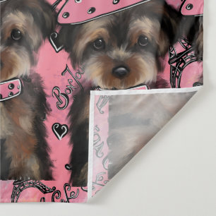 YORKIE POO TAPESTRY