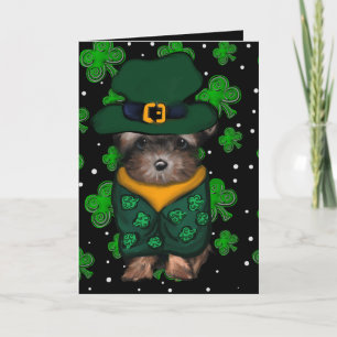 Yorkie Poo Thank You Card