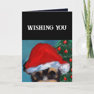 Yorkie Poo     Thank You Card
