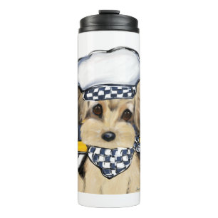 YORKIE POO THERMAL TUMBLER