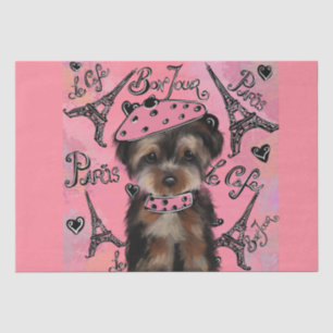 YORKIE POO            TISSUE PAPER