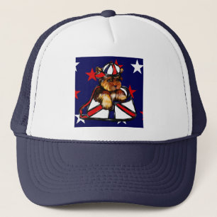 YORKIE POO TRUCKER HAT