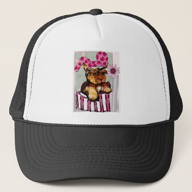 YORKIE POO TRUCKER HAT (Front)
