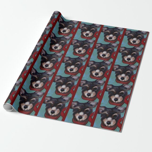 Yorkie Poo             Wrapping Paper (Unrolled)
