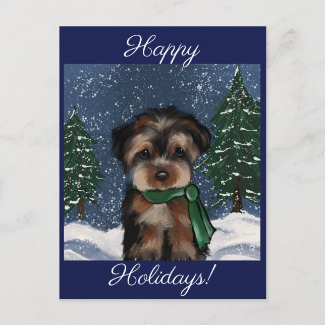 YORKIE         POSTCARD (Front)