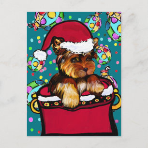 Yorkie Postcard