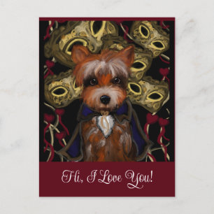 Yorkie postcard