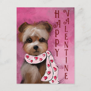 YORKIE POSTCARD