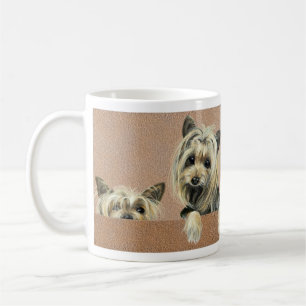 Yorkie Puppy Dog Coffee Mug Cup