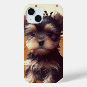 Yorkie, Puppy,pet iPhone 15 Case